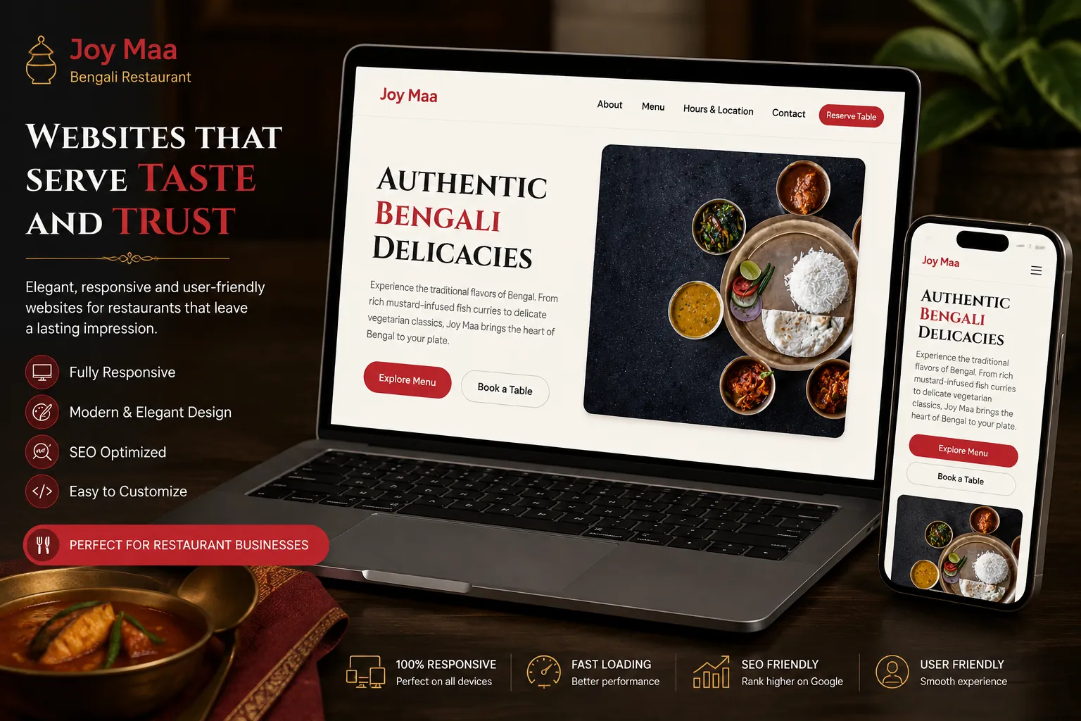 restuarant-website image